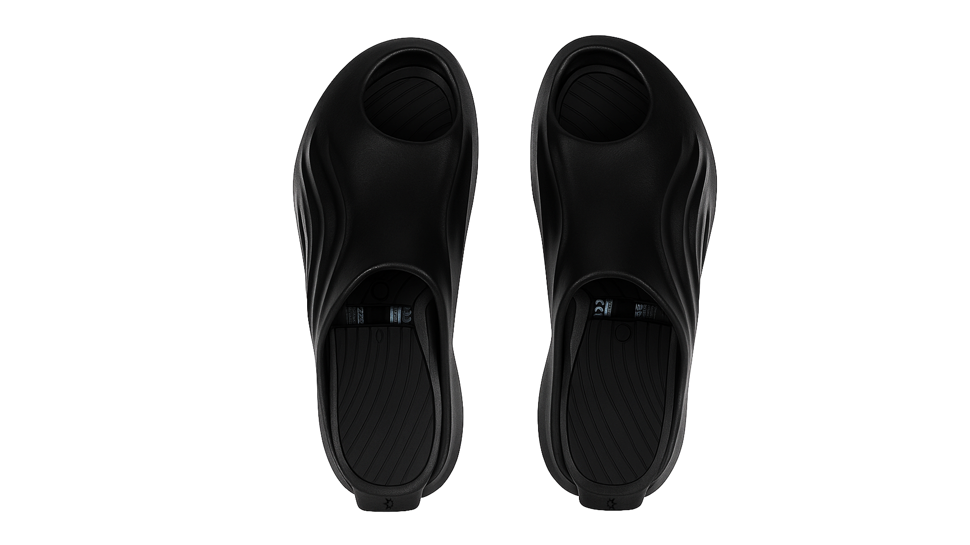 Top view of the I-Revive stimulation footbeds